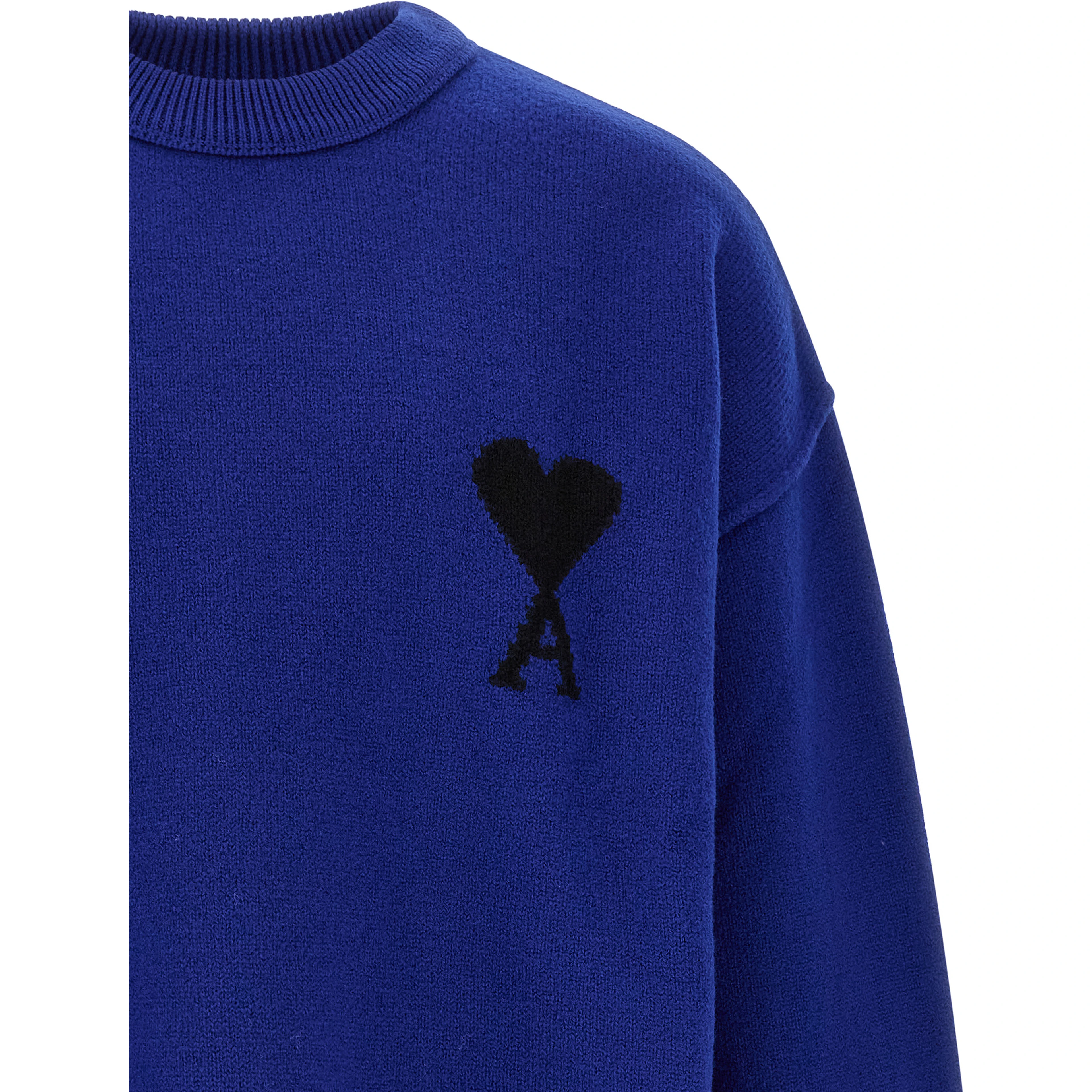 Blue Wool Cardigan