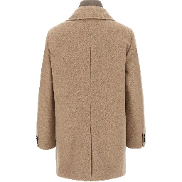 Beige Wool Coat