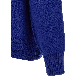 Blue Wool Cardigan