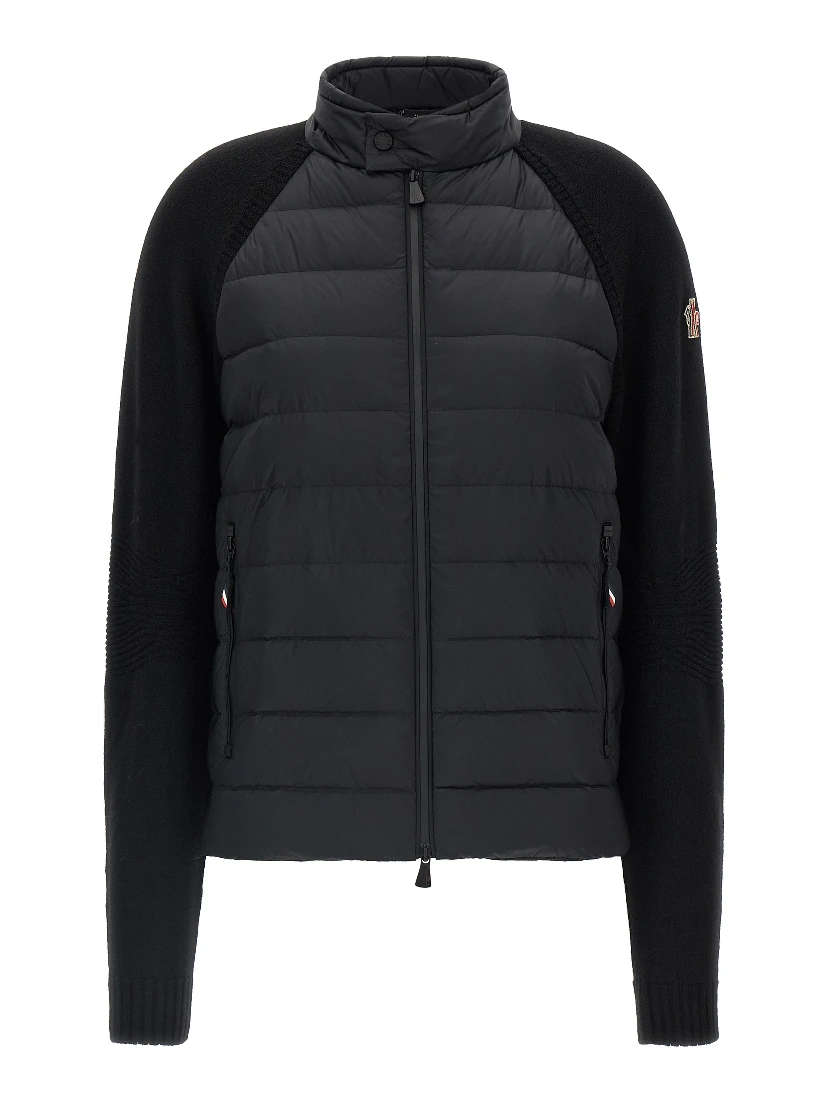 Black Polyamide Cardigan