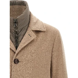 Beige Wool Coat
