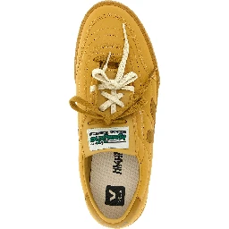 Beige Calfskin Athletic Sneakers