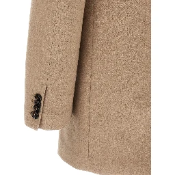 Beige Wool Coat
