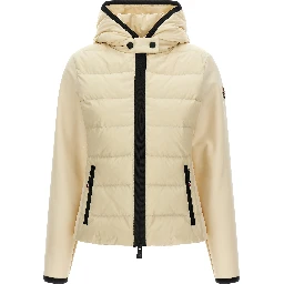 White Polyamide Cardigan