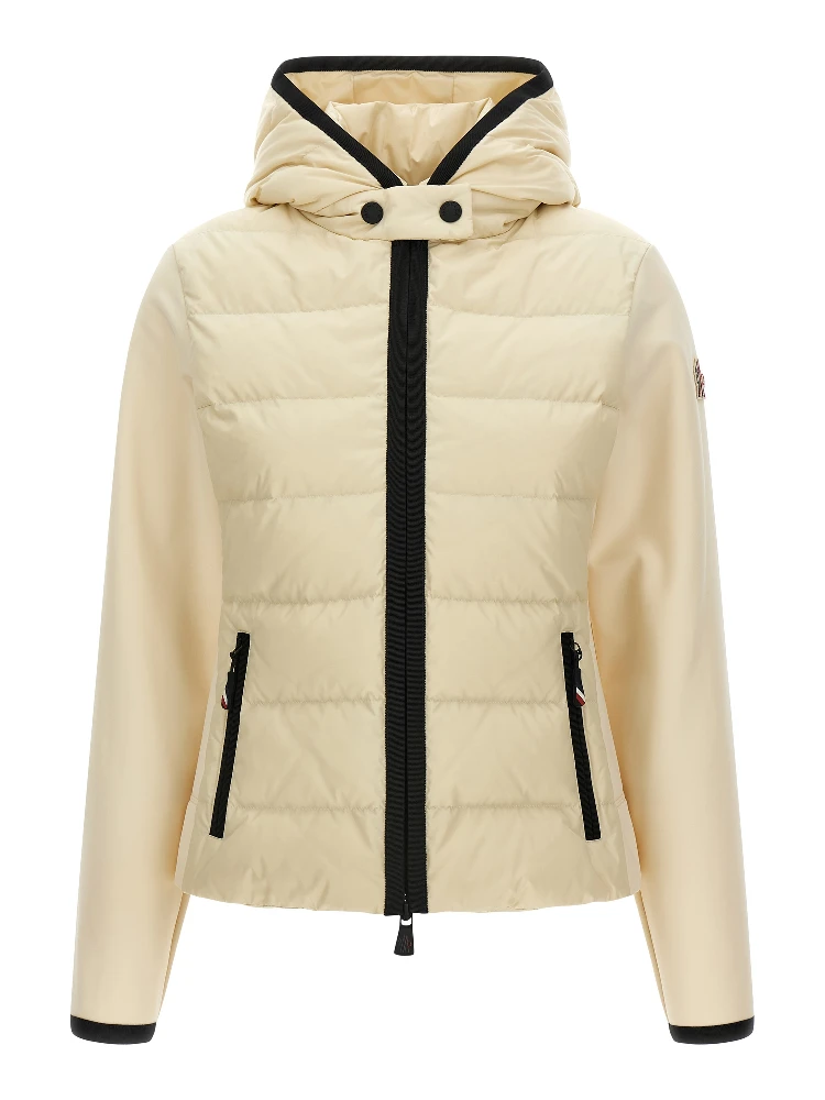 White Polyamide Cardigan