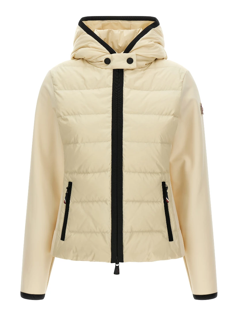 White Polyamide Cardigan