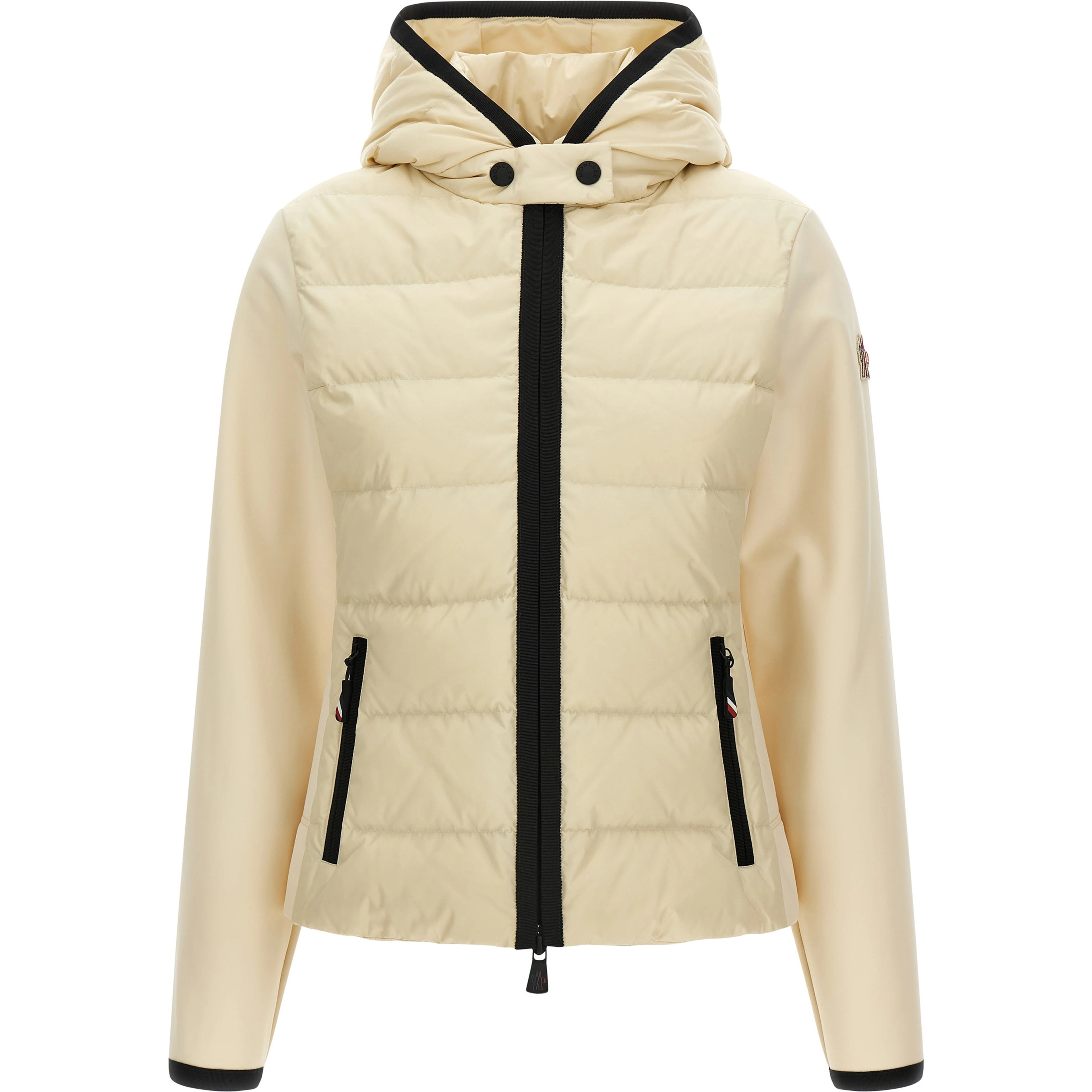 White Polyamide Cardigan