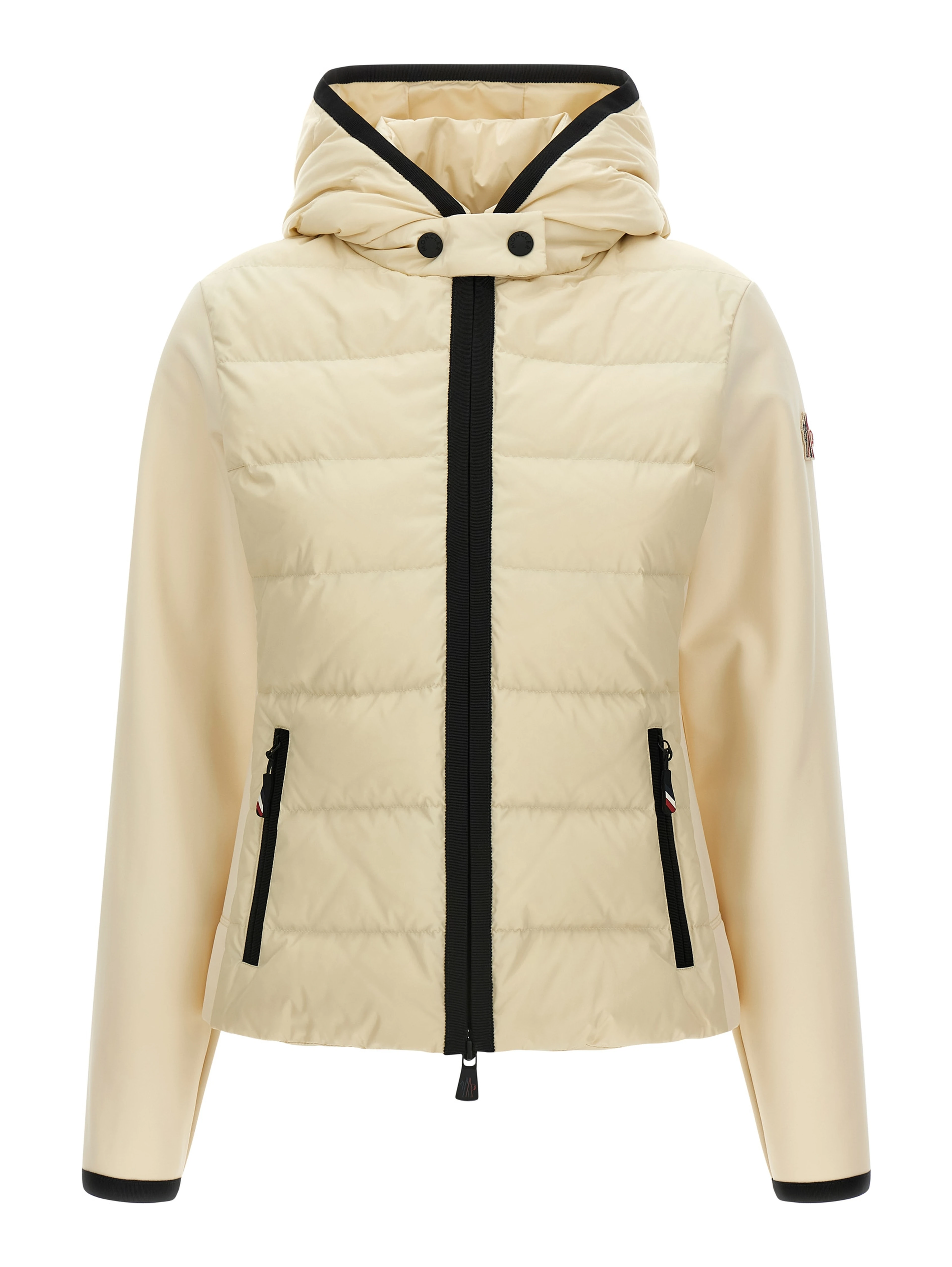 White Polyamide Cardigan