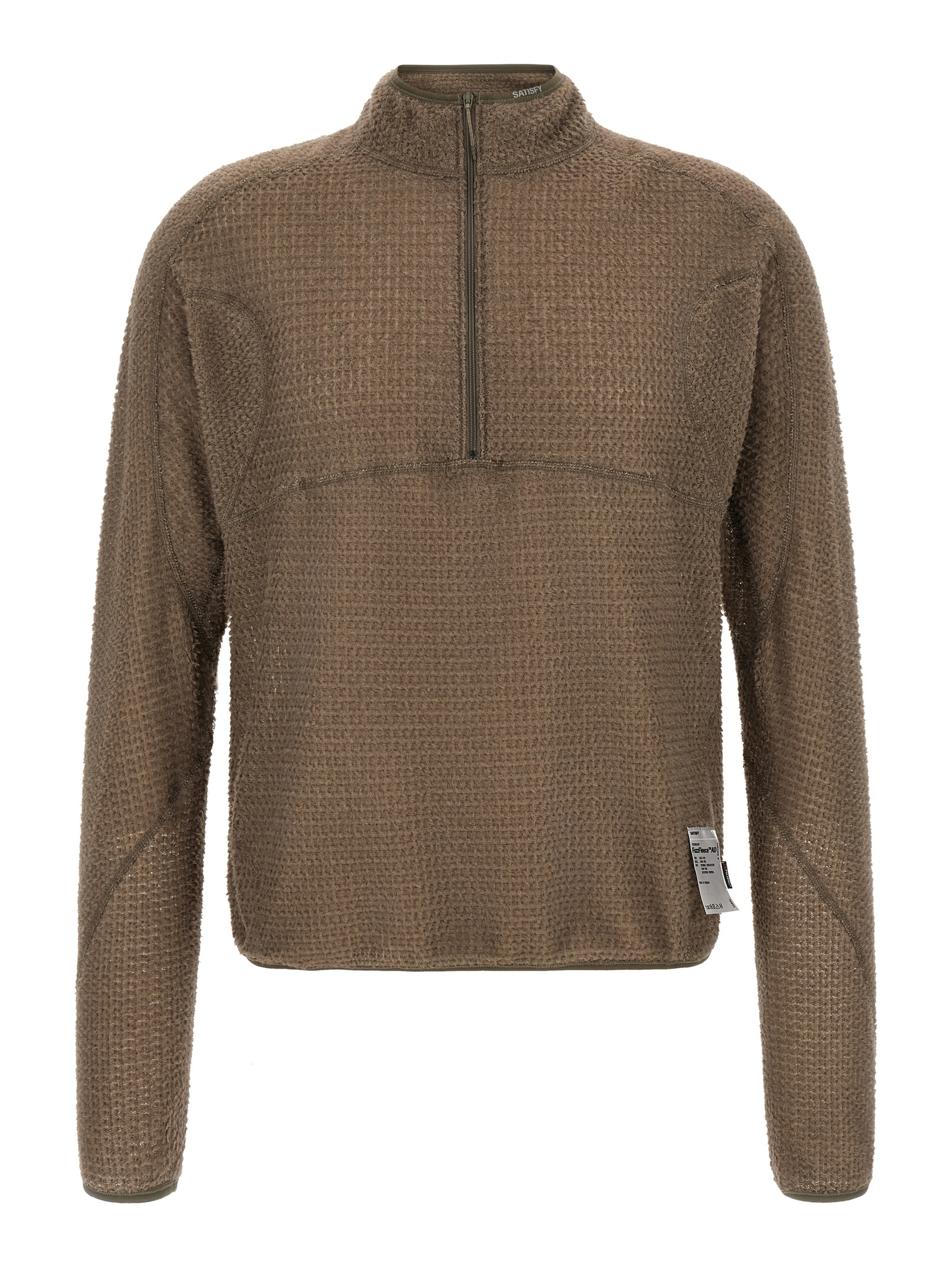 Brown Polyester Sweatshirt