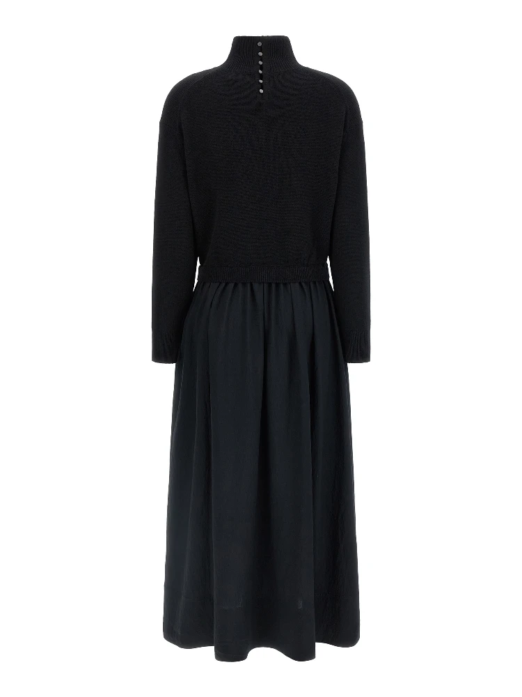 Black Wool Long Dress alternative