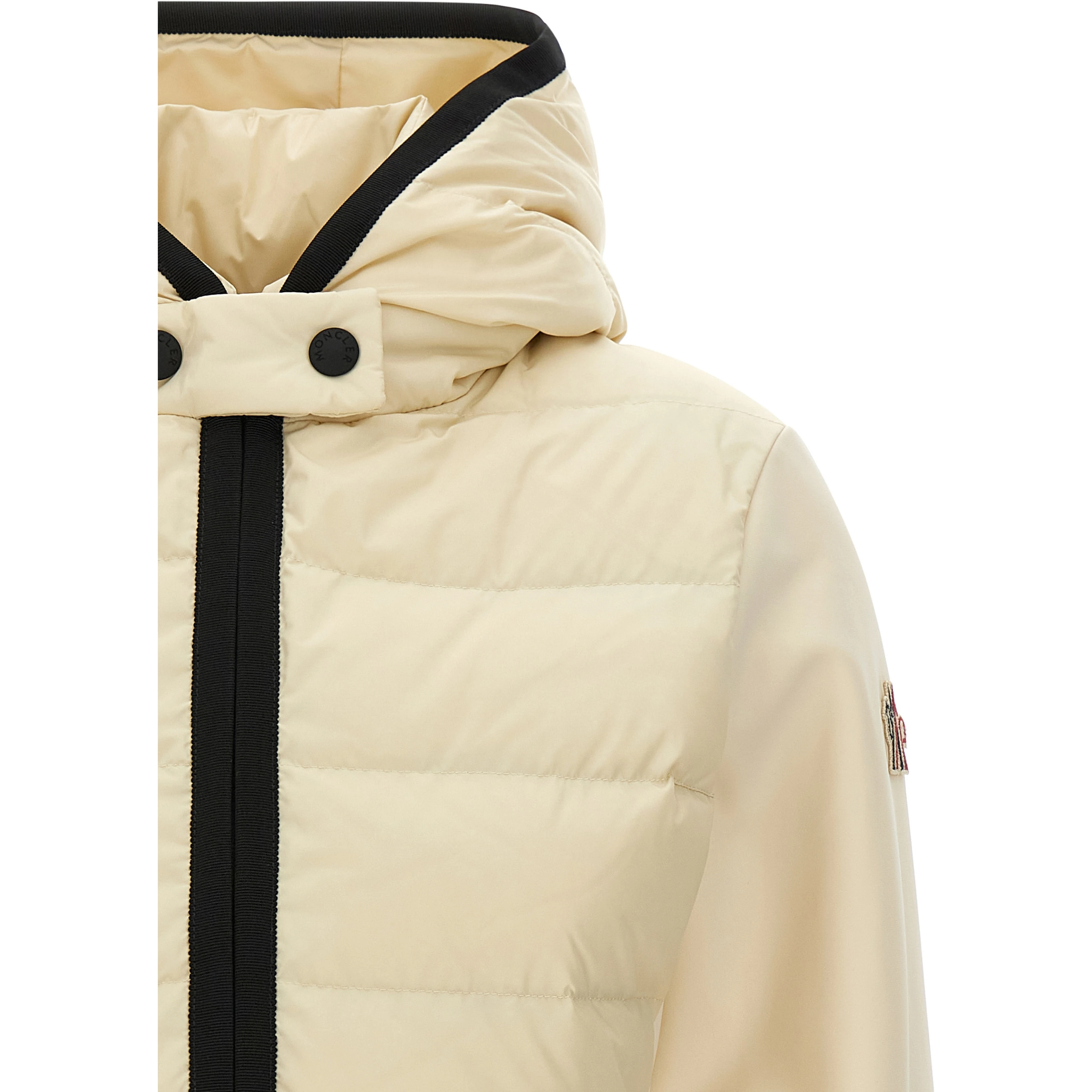 White Polyamide Cardigan