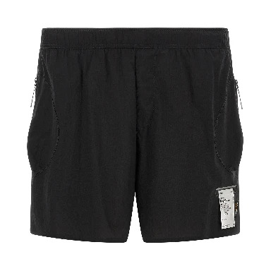 Black Polyamide Bermuda Shorts