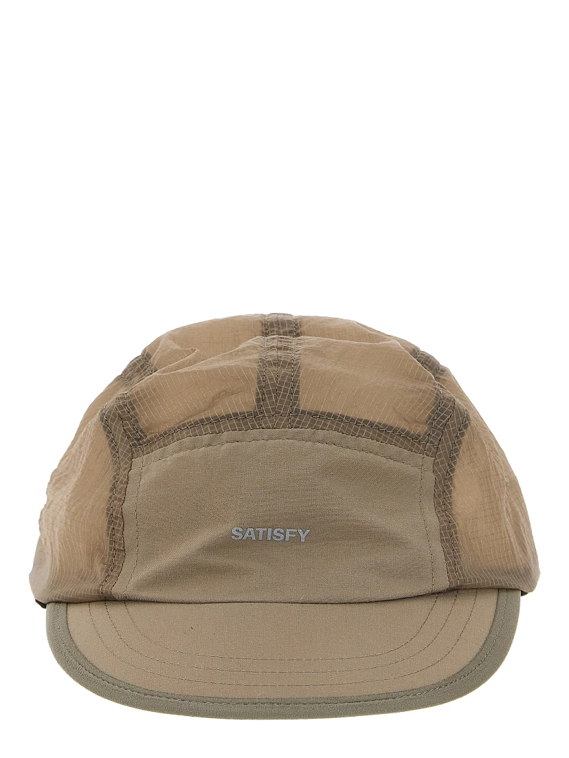 Beige Polyamide Cap (Baseball Hat)