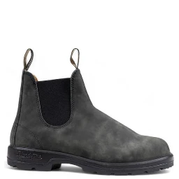 Black Leather Ankle Boots