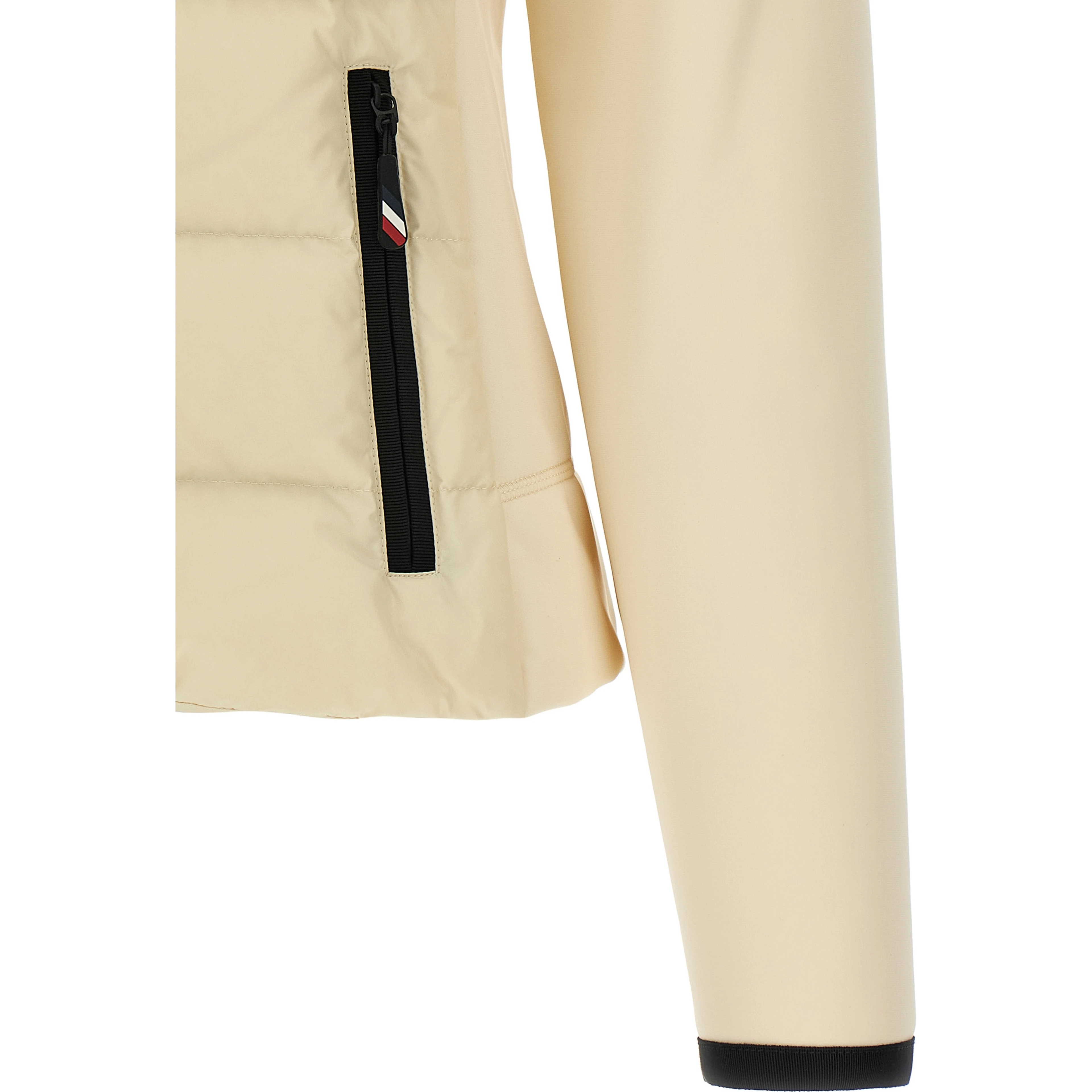White Polyamide Cardigan
