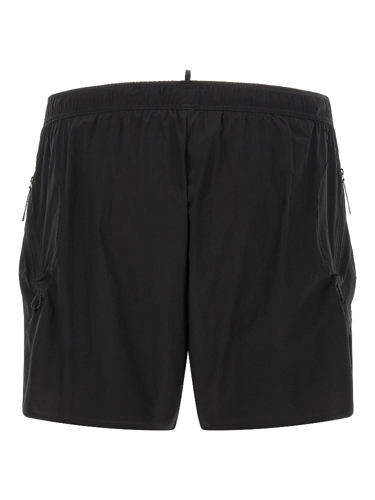 Black Polyamide Bermuda Shorts alternative