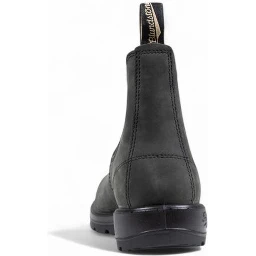 Black Leather Ankle Boots