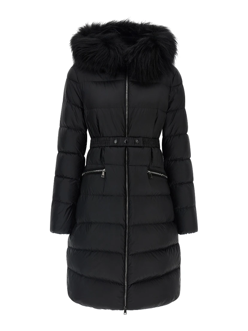 Black Polyamide Coat