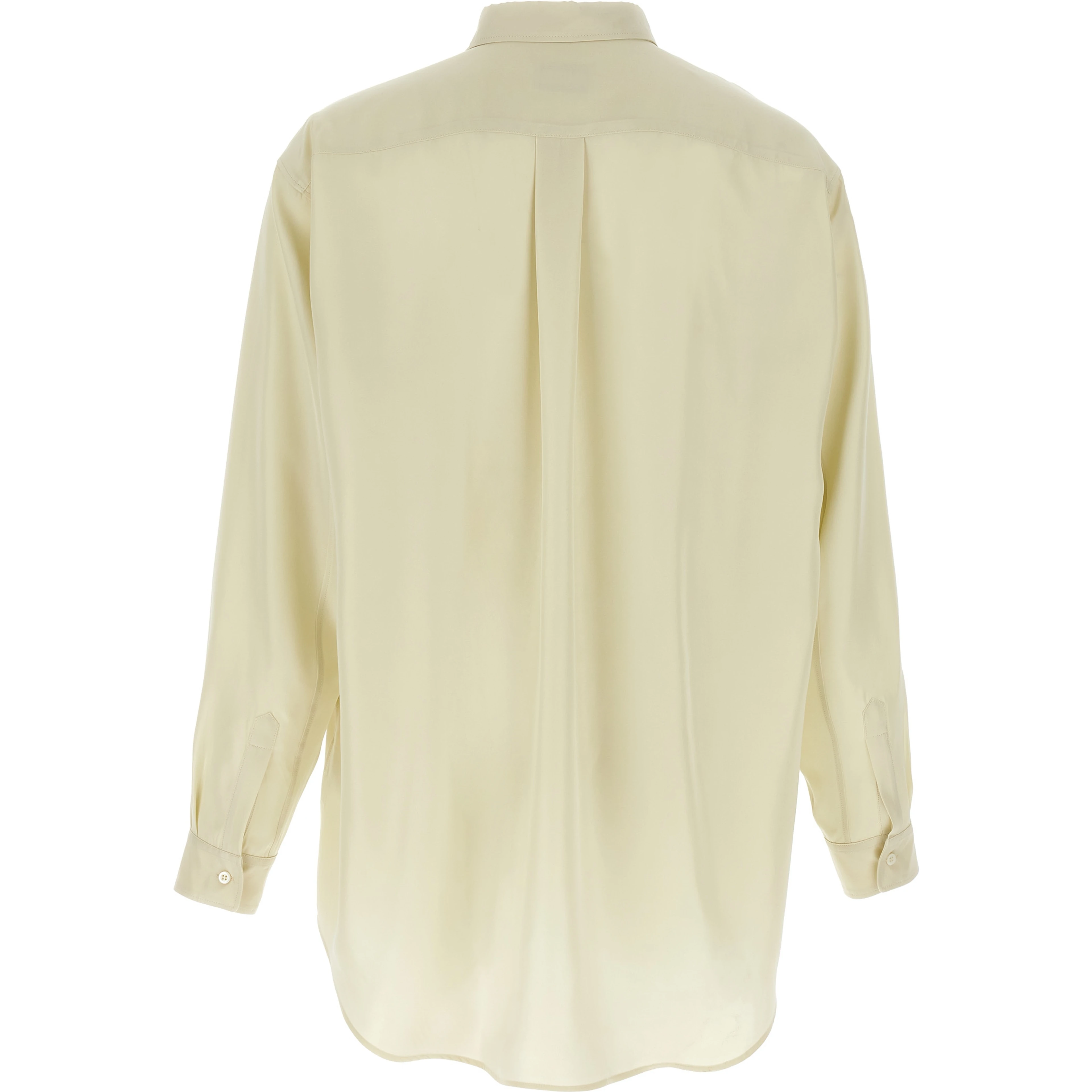 Beige Silk Blouse
