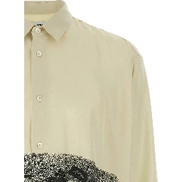 Beige Silk Blouse