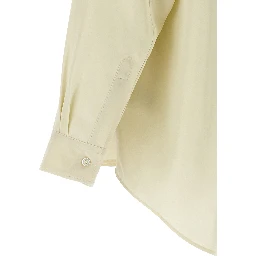 Beige Silk Blouse