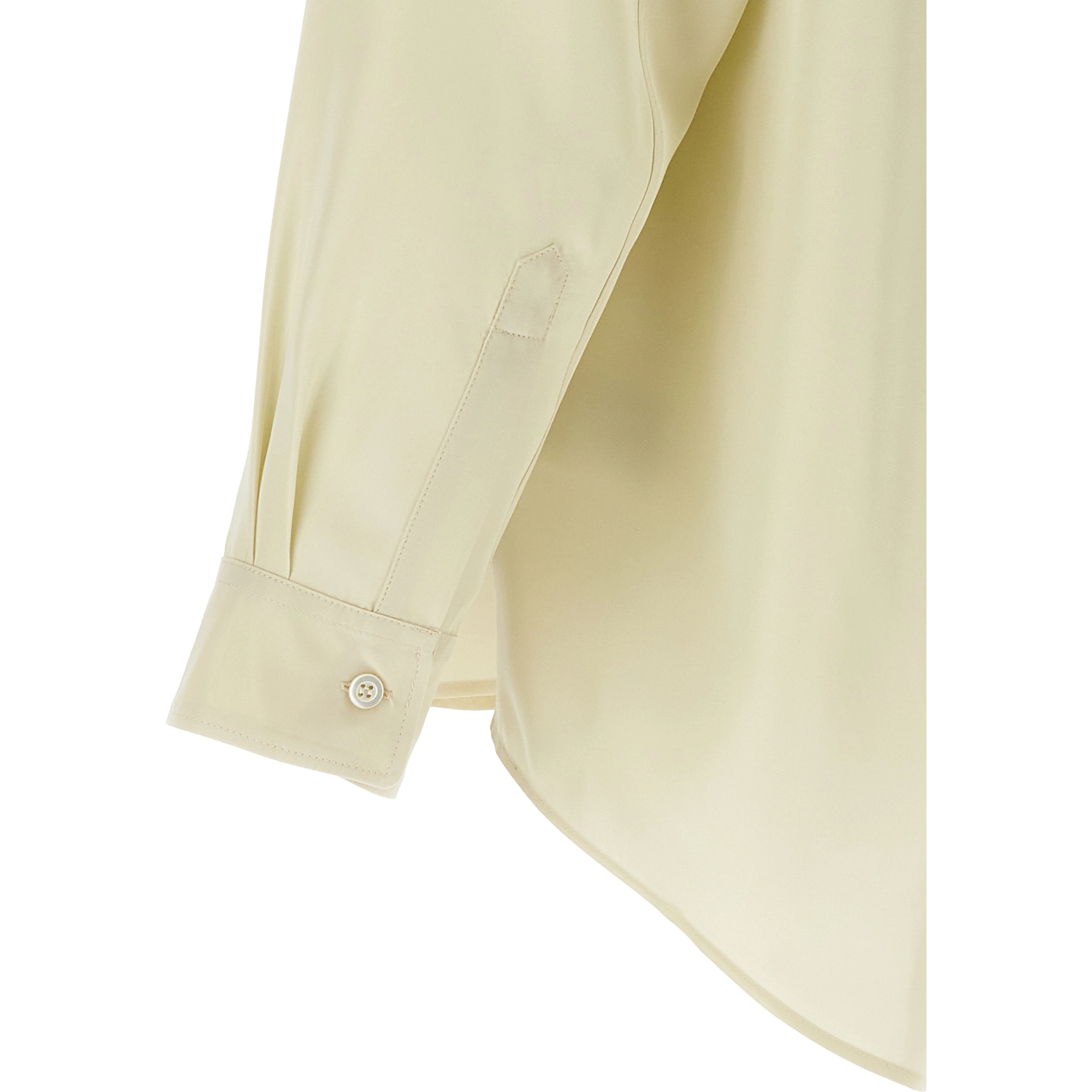 Beige Silk Blouse