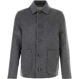 BOXYBUTTONEDJACKET