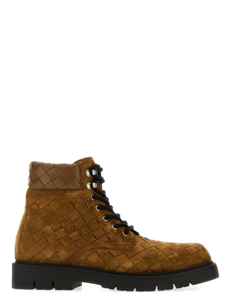 COMBAT BOOT INTRECCIATO