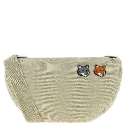 DOUBLE FOX HEAD BUMBAG