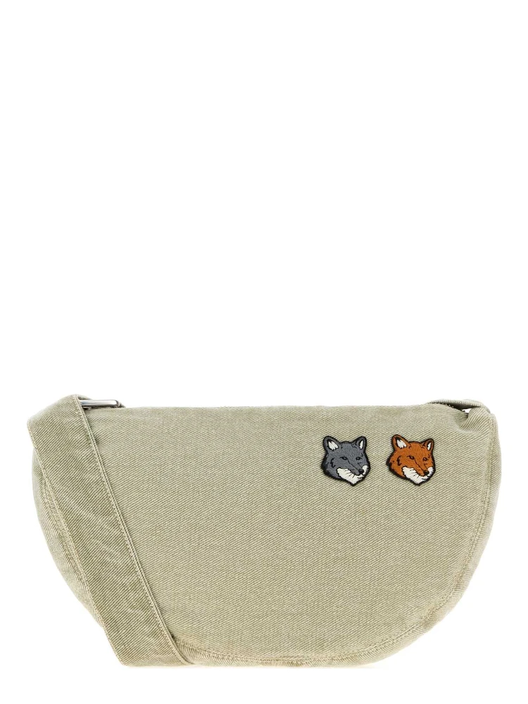 DOUBLE FOX HEAD BUMBAG