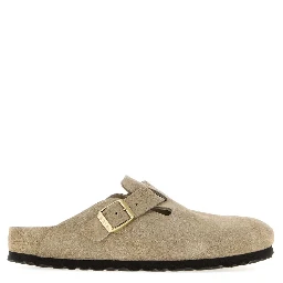 Boston EXQ taupe, Suede Leather