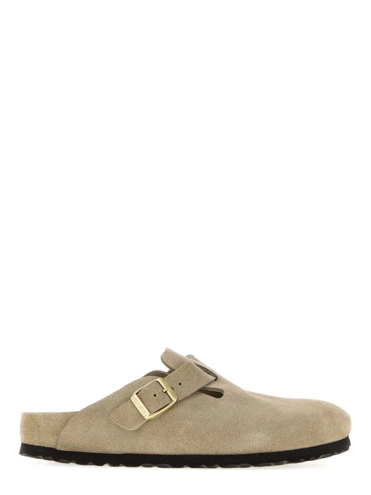 Boston EXQ taupe, Suede Leather