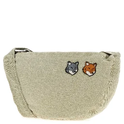 DOUBLE FOX HEAD BUMBAG
