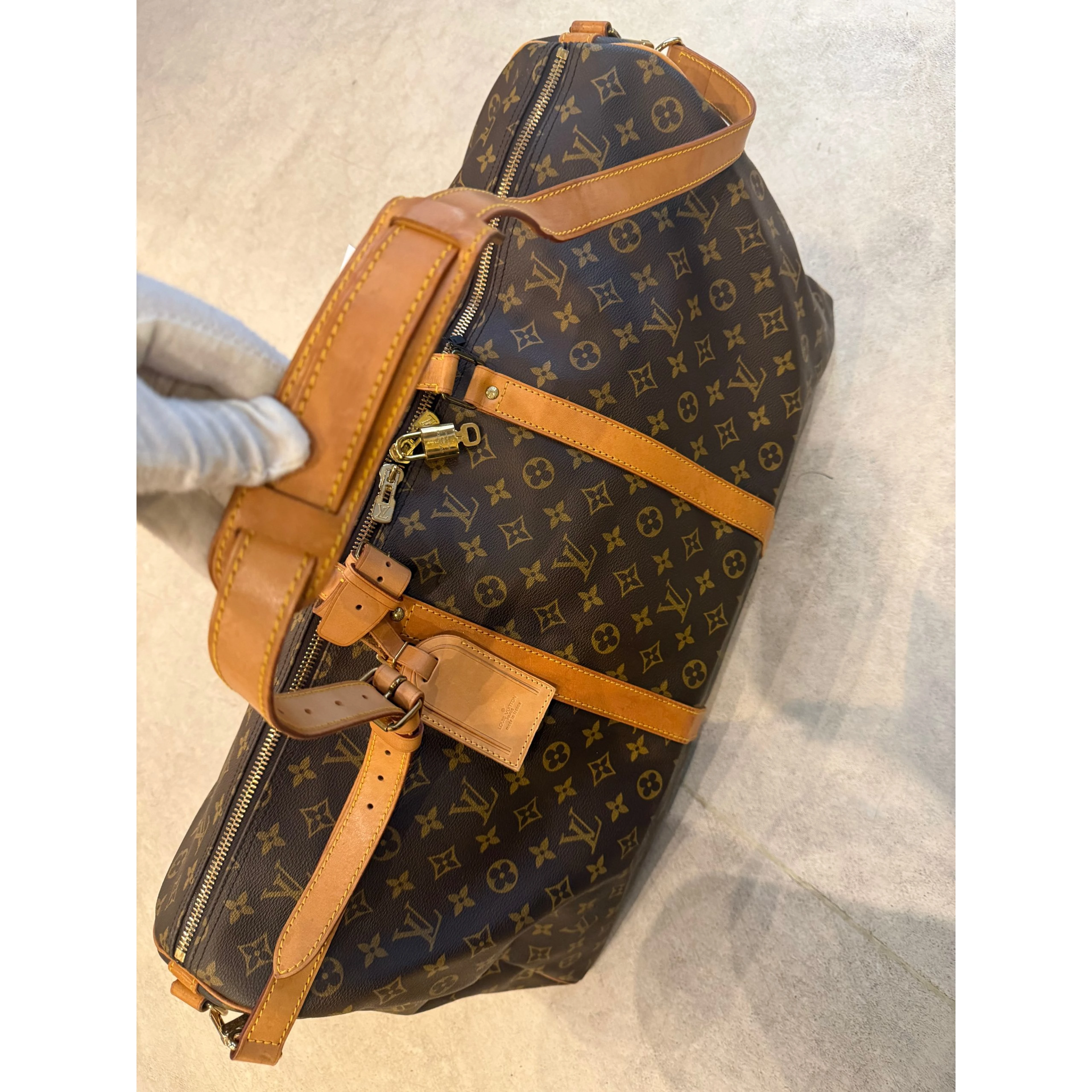 LOUIS VUITTON KEEPALL 60 Monogram with Strap