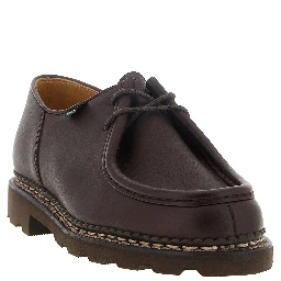 Brown Calfskin Oxfords And Derbies