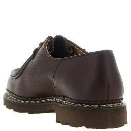 Brown Calfskin Oxfords And Derbies
