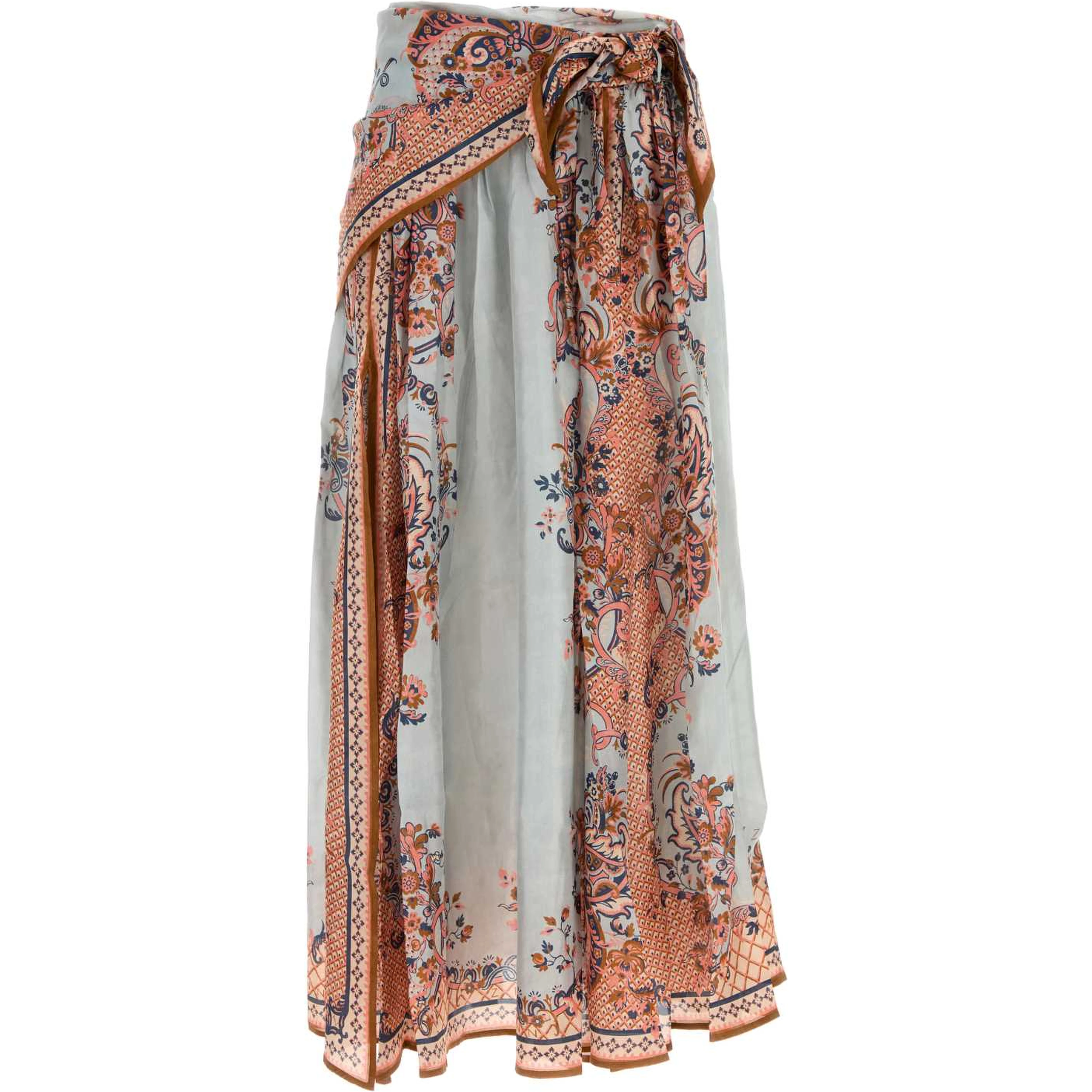 ASTER SCARF MIDI SKIRT