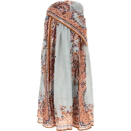 ASTER SCARF MIDI SKIRT