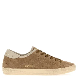 SUPER STAR SUEDE UPPER SKATE STAR NAPPA HEEL