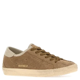 SUPER STAR SUEDE UPPER SKATE STAR NAPPA HEEL