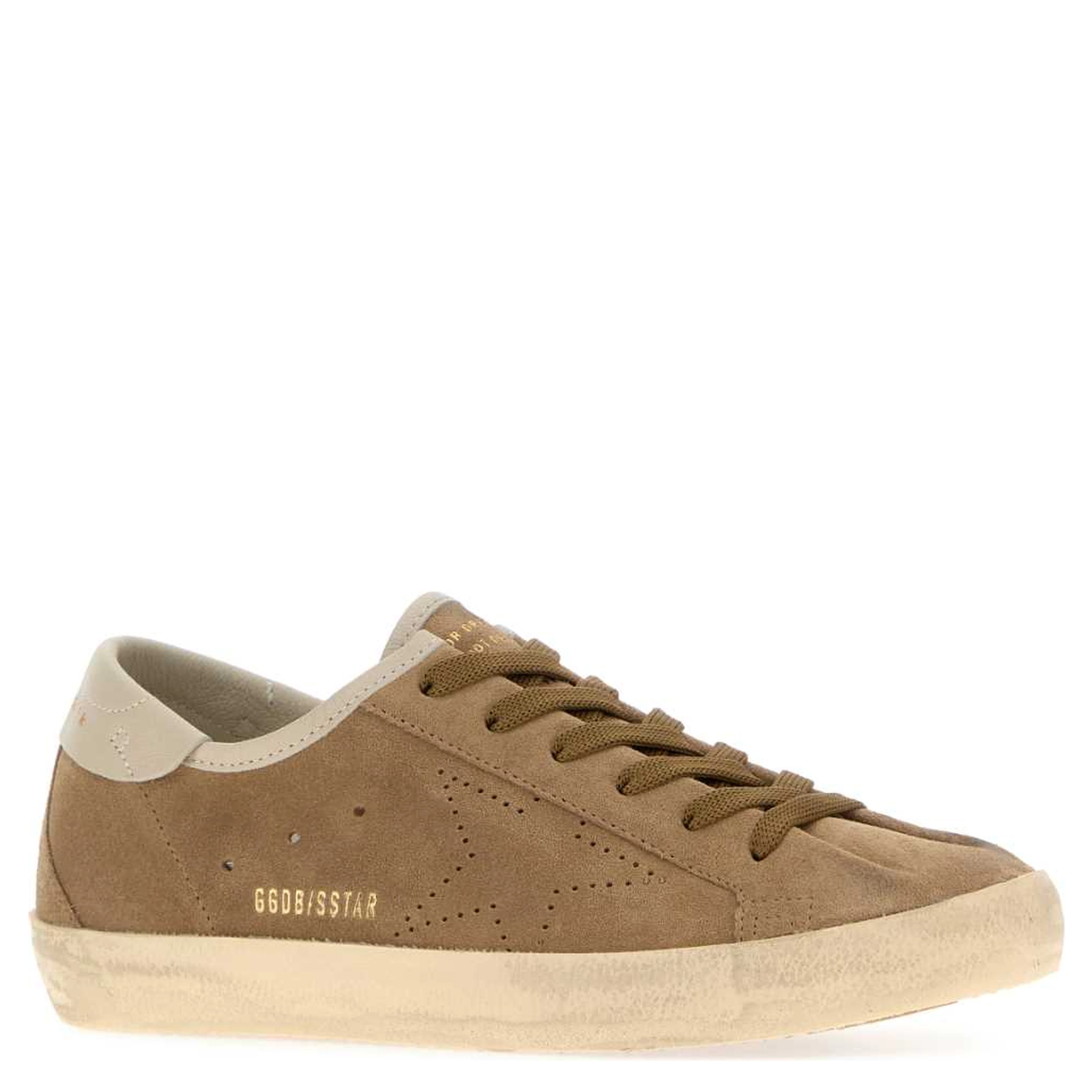 SUPER STAR SUEDE UPPER SKATE STAR NAPPA HEEL