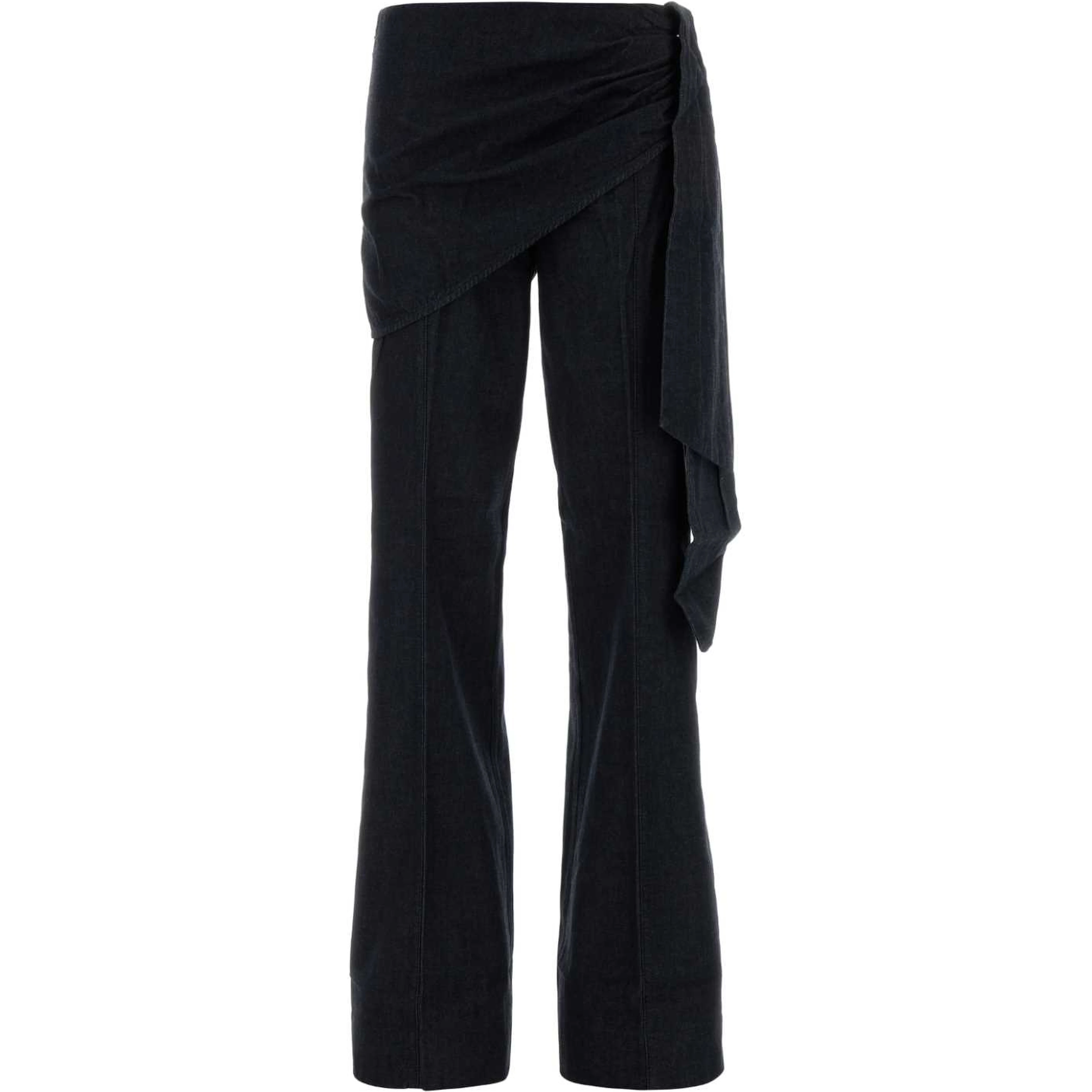 VALIANT DRAPED FLARE JEAN