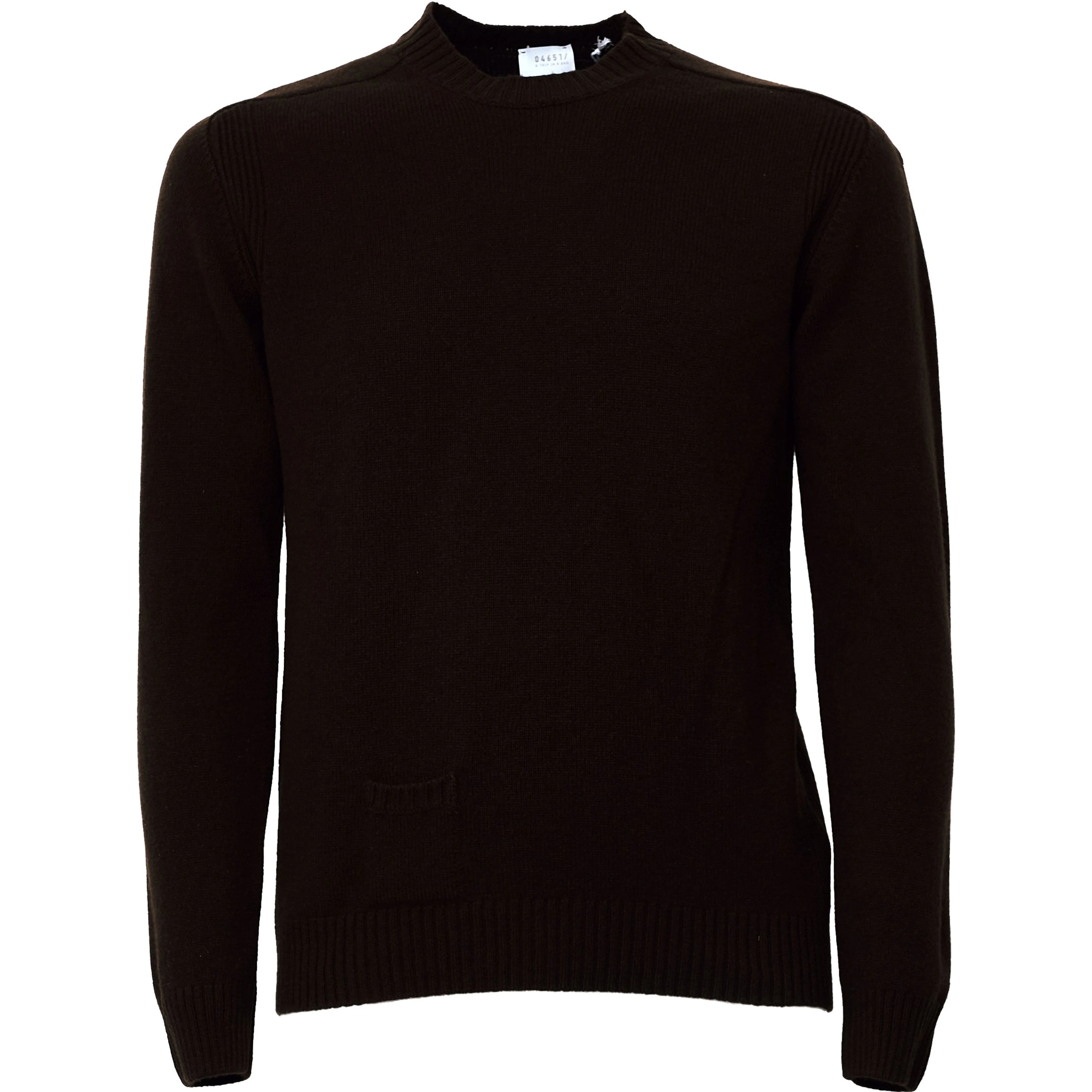 Maglia Girocollo In Lana Merino