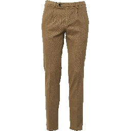 Pantaloni Una Pinces In Cotone Tencel Manopesca