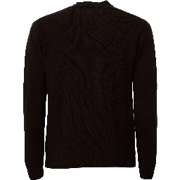 Maglia Girocollo In Lana Merino