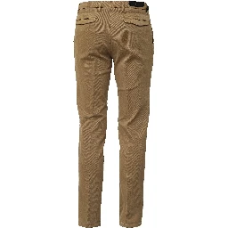 Pantaloni Una Pinces In Cotone Tencel Manopesca
