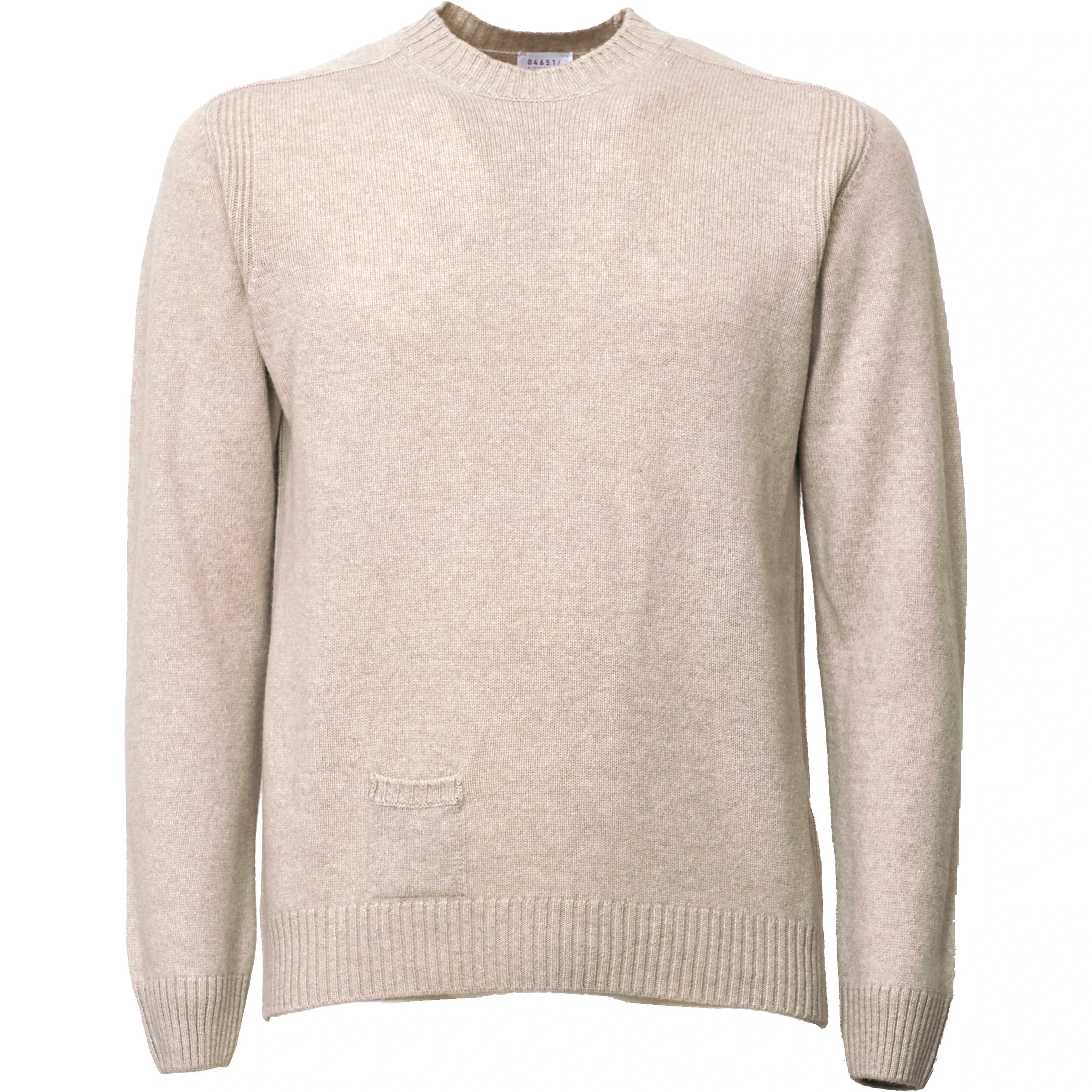 Maglia Girocollo In Lana Merino