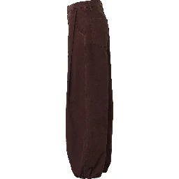Brown Baloon Twill Pants