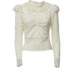Off-White Long Sleeve Top