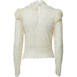 Off-White Long Sleeve Top